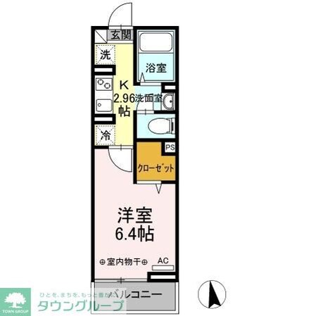 リビングヴィレッジ新柴又の物件間取画像